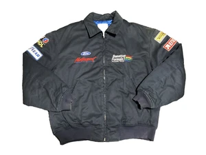 United Colors of Benetton Formula 1 Ford Cotton Vtg Jacket Size 50 Made In Italy - Picture 1 of 22