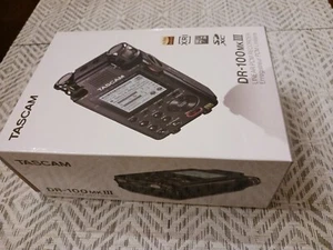 Brand New in box BNIB TASCAM DR-100MKIII DR100MK3 Stereo Portable Audio Recorder - Picture 1 of 5