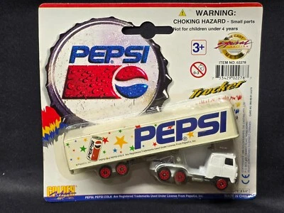 Camión de reparto y remolque Golden Wheel PEPSI COLA 18 ruedas - NUEVO, SELLADO Foto 1 de 3