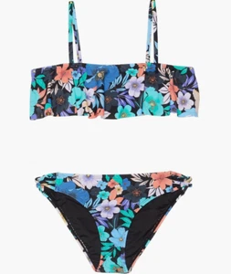 O'NEILL Girl's Abbie Floral Ruffle Bralette Set (Little Kids/Big Kids) - Picture 1 of 2