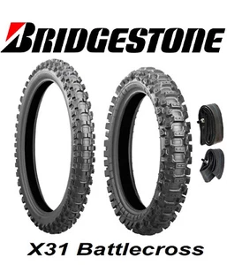 BRIDGESTONE X31 BATTLECROSS 80/100-21 & 110/90-19 Off-Road Dirt Tire Set KTM - Picture 1 of 2