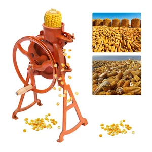 2-In-1 Corn Thresher Hand Corn Cob Sheller Corn Kernels Thresher Machine 10cm - Picture 1 of 18