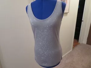 INC INTERNAL CONCEPTS STUDDED TANK TOP GRAY WITH SILVER STUDS SIZE M NWT - Picture 1 of 9
