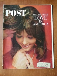 Saturday Evening Post December 31, 1966 - Special Issue Love in America - Picture 1 of 2