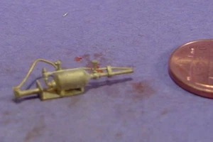 HO/HOn3 LOCOMOTIVA A VAPORE IN OTTONE SERBATOIO ARIA CON TUBAZIONI WISEMAN BACK SHOP HBS315 - Foto 1 di 1