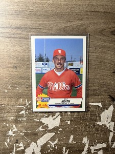 Kelly Heath 1993 Fleer ProCards Minor League Base #312 Reading Phillies