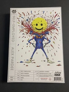 Alex Pardee's Brightmares 1000pc Puzzle Limited/500 Mondo SELF EMPLOYED 20x28 - Picture 1 of 3