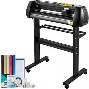 VEVOR Vinyl Cutter Machine Cutting Plotter 28inch Bundle SignMaster Floor Stand - Picture 1 of 12