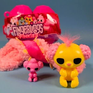 Fingerlings Pinkies - Caja abierta de 5 cm/2 pulgadas para perros Elliot & Elsa - Imagen 1 de 4