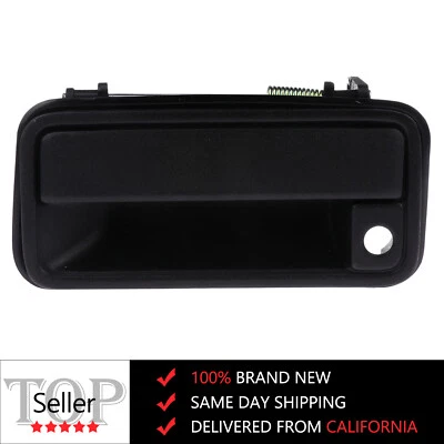Maçaneta de porta externa preta dianteira esquerda driver para Chevy K1500 GMC - Imagem 1 de 4