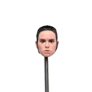 1/6 Female Head Sculpt Rey Actress Celebrity Daisy Ridley Fit 12in Action Figure - Picture 1 of 9