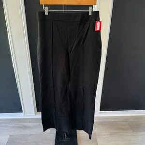 Pantaloni nuovi con etichette Spanx PBP The Perfect Hi-rise Flare XL classico nero pull-on ponte $148 - Foto 1 di 10