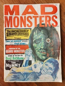Mad Monsters Magazin # 10 Dezember 1965 guter Zustand - Bild 1 von 4