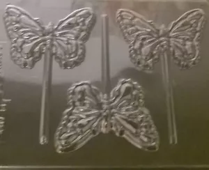 MOLDE DE PIRULETA CHOCOLATE MARIPOSA - Imagen 1 de 2