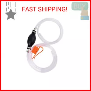 KATUMO Gasoline Siphon Hose, Gas Oil Water Fuel Transfer Siphon Pump, Portable W - Picture 1 of 1