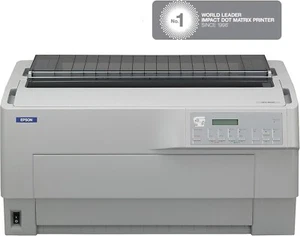 C11C6050011A5 EPSON DFX-9000N USB NETWORK POWERFUL 9PIN LARGE DOT MATRIX PRINTER - Picture 1 of 4