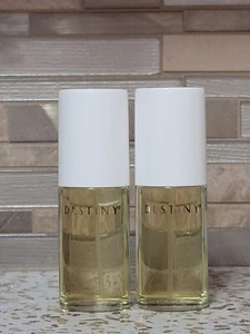 DESTINY Marilyn Miglin EAU De PARFUM 1 FL. EACH SET OF 2 VINTAGE NEW WITHOUT BOX - Picture 1 of 2