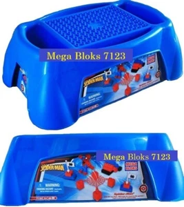 Brand New MegaBloks 7123 (40pcs) Spiderman Build-off Lab Table Kid Building Toy  - Picture 1 of 2