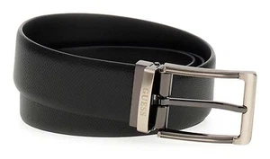 Cinturón GUESS Leather Belt H35 W115 negro nuevo - Imagen 1 de 2