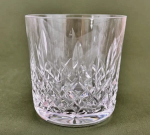 Waterford Signed Lismore Cross Cut Crystal Old Fashioned Tumbler Glass 3 3/8'' - Picture 1 of 9