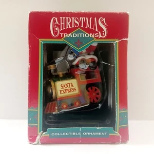 Vintage Christmas Traditions Santa Claus Sleigh Toys- NIB - Picture 1 of 3