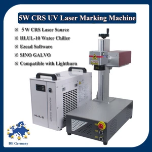 5W CRS 355nm UV Laser Marking Engraver Machine For Glass Metal Wood 【AT EU】 - Bild 1 von 15