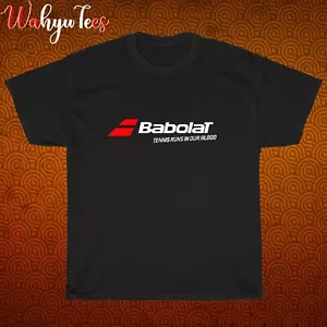 Nueva Camiseta Unisex Babolat Logo Negro/Gris/Azul Marino/Blanco Talla S-5XL - Imagen 1 de 8