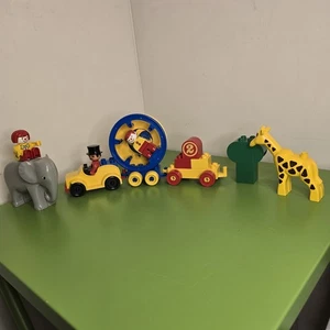 DE COLECCIÓN LEGO Duplo: Artistas de Circo y Elefante (2651) + BONO Jirafa y Árbol - Imagen 1 de 6