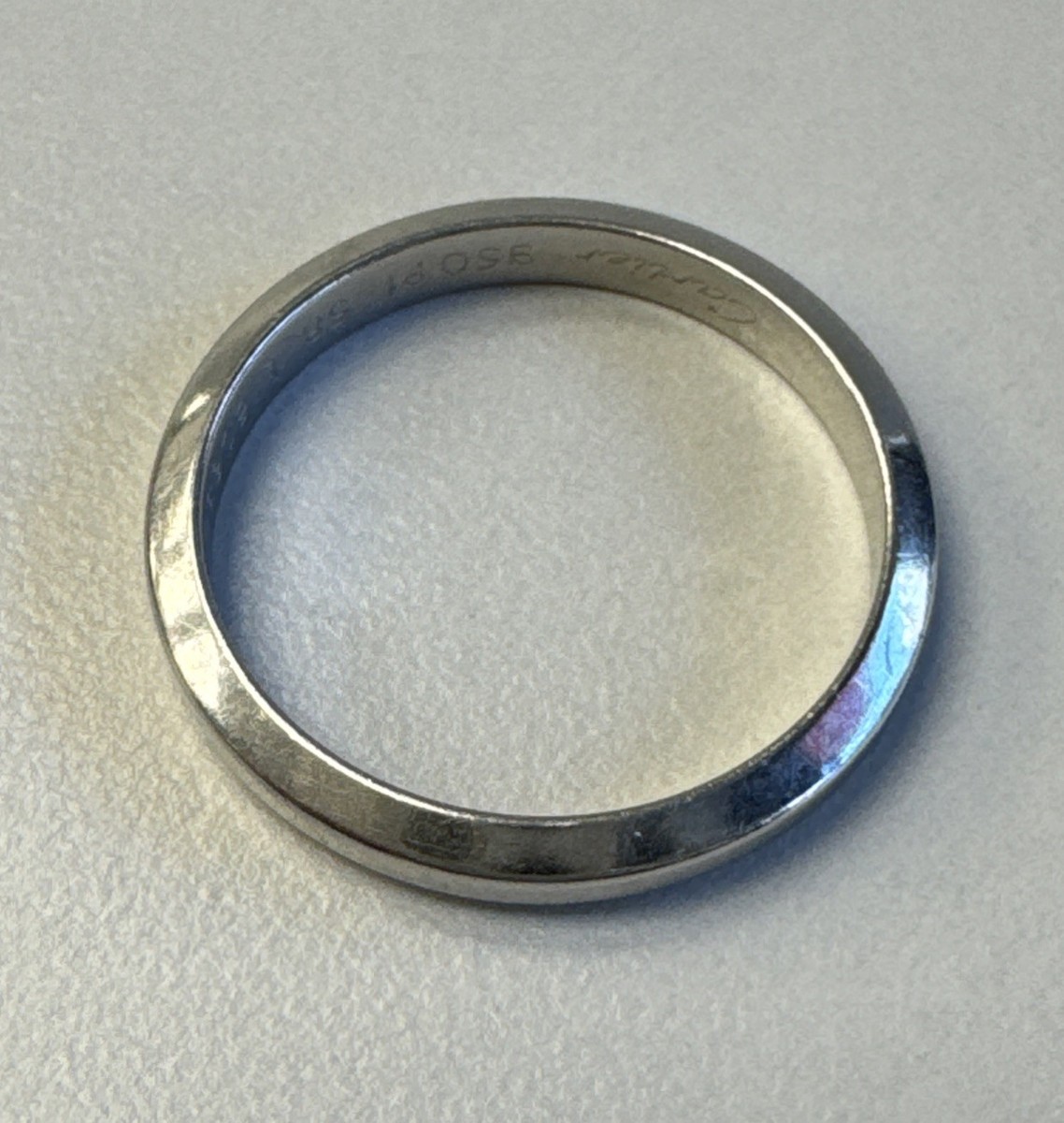 Cartier Platinum Fine Rings without Stone Ring 950 Metal Cartier Platinum Fine Rings without Stone Ring 950 Metal