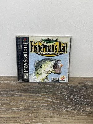 Fisherman's Bait (Sony PlayStation 1, 1999) W Manual Tested - Image 1 of 4