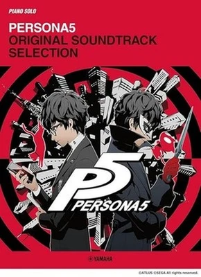Persona 5 Original Soundtrack Selection Game Piano Solo Sheet Music Score Book - Image 1 of 4