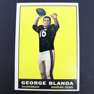 George Blanda Tennesee Titans 1961 Topps Football Card - Picture 1 of 2