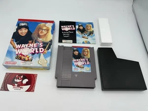 Wayne's World (Nintendo Entertainment System, 1993) CIB completo raro - Foto 1 di 16