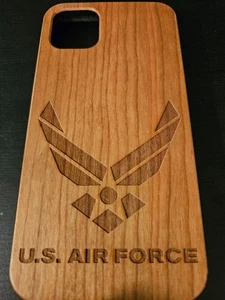 Funda iPhone 11 Pro Max "Bonita funda de madera" AIR FORCE - Imagen 1 de 2