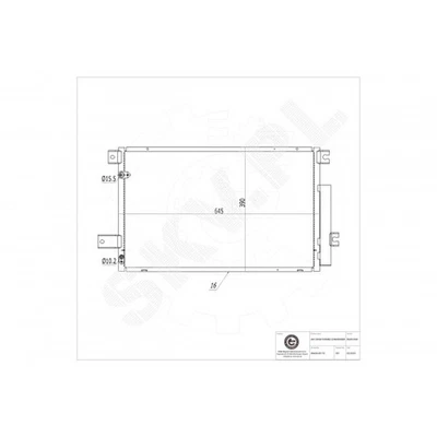 Für Toyota Avensis Corolla 2.0 D-4D 2.2 D-Cat Kondensator Klimaanlage - Image 1 of 4