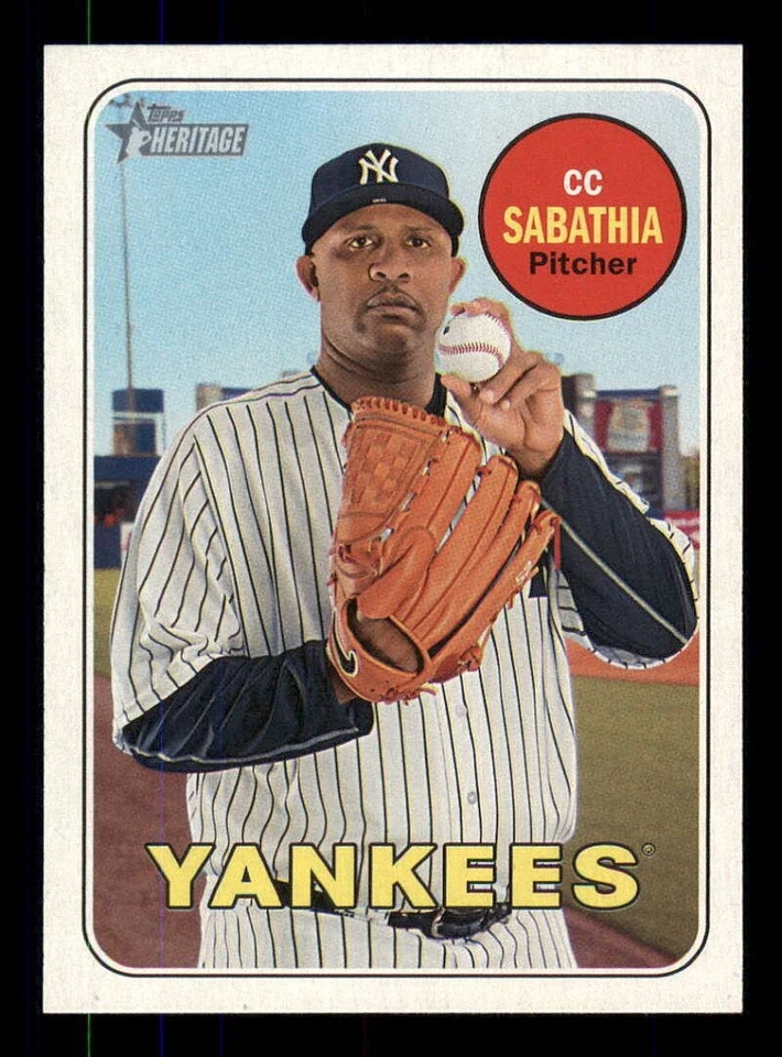 2018 Topps Heritage (Base) #1-400, High #501-700 Singles Stars/RC/HOF (You Pick) - Image 1 of 1