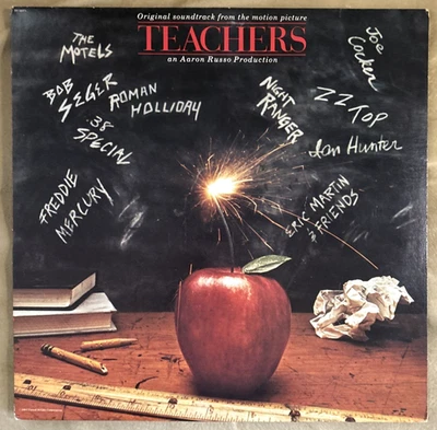 TEACHERS Soundtrack (1984) Vinyl LP Record. NEAR MINT 38 Special, Seger, Mercury - Image 1 of 4