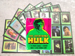 Topps Marvel The Incredible Hulk Trade Card Set 1979 [x88 Complete Mint] - Bild 1 von 6