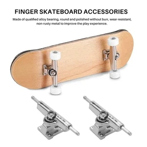 2Pcs with Nuts Bearing Deck Brackets for 29mm Fingerboard - Picture 1 of 12