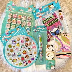 Squishmallows Back to School Essentials: Aufkleber, Schreibwaren, Schulbedarf Posten - Bild 1 von 12