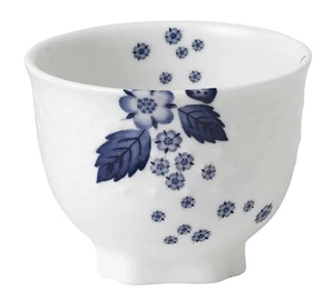 Wedgwood Strawberry Bloom Indigo Japanese Tea Cup Wedding Gift Present 40000823_ - Picture 1 of 3