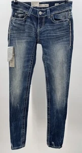 NEU BKE Denim Mid-Rise Ankle Skinny Jeans Stella Größe 25 Neu mit Etikett - Bild 1 von 11