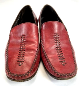 Cole Haan Womens 7US Loafers Leather Stitched D13462 - Picture 1 of 12