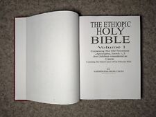 HOLY BIBLE Ethiopic Version by Robert Hunter (2011, Hardcover)