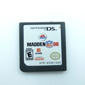 Madden NFL 08 (Nintendo DS, 2007) Tested Cartridge Only - Picture 1 of 4