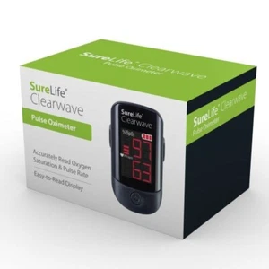 Fingertip Pulse Oximeters, Sp02 Monitor, Digital Display w Pulse Bar - Box of 10 - Picture 1 of 2