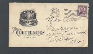 1933 Columbus OH The Chittenden Hotel Part Of The Albert Hotels In The Mid West - Picture 1 of 1