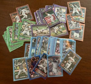 2024 Topps Update - Parallel, Insert Lot (245) - Auto's, Yellow, Blue, Purple... - Picture 1 of 16