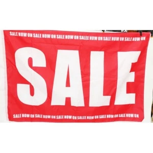 Large Horizontal Sale Flag Shop Market Retail Advertisement Banner 80x110cm - Picture 1 of 1