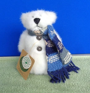 Boyds Bear - Marvin el Oso Muñeco de Nieve - Oso de Peluche de 6" - Nuevo con Etiquetas - Imagen 1 de 3